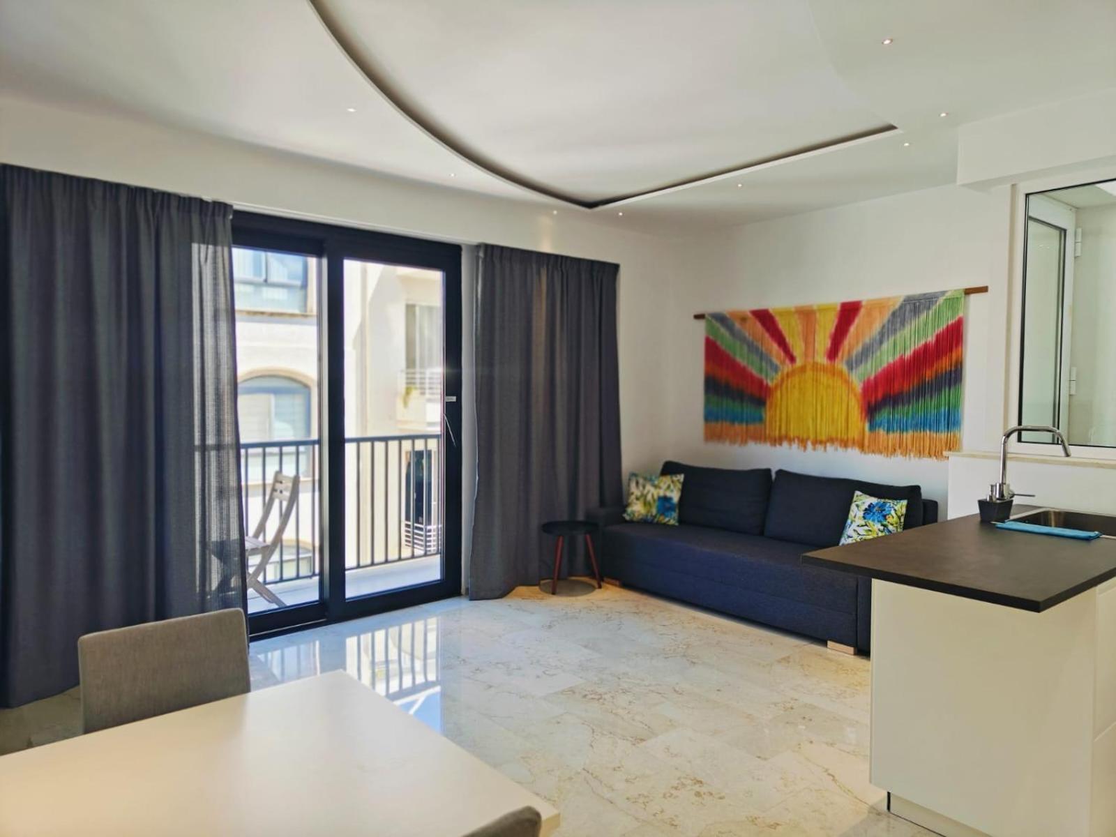 Appartamento Luxury Garden View At Spinola Bay St Julians San Giuliano Esterno foto